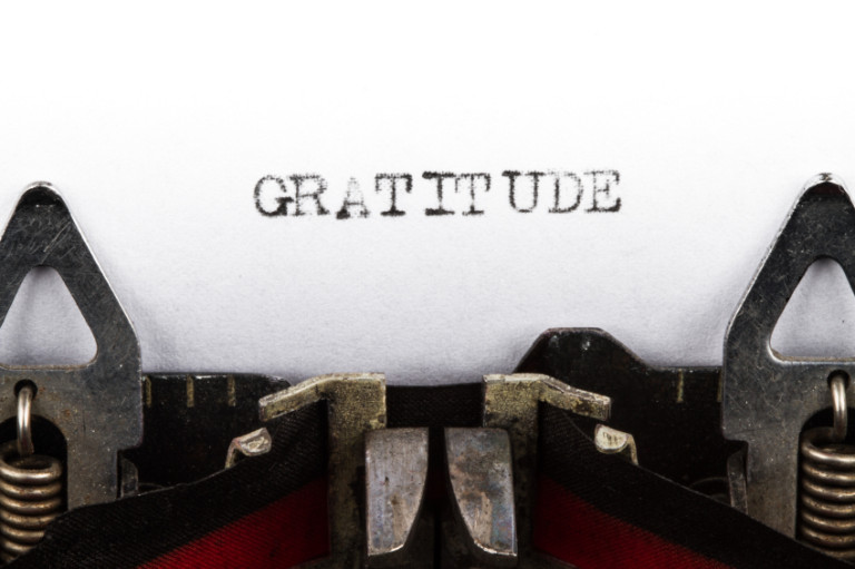 AN ATTITUDE OF GRATITUDE